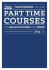 part time courses - Northbrook College
