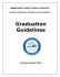 Graduation Guidelines - e-Handbooks - Miami