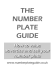 The Number Plate Guide - how to value