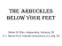 The Arbuckles Below Your Feet