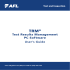 Test Results Management PC Software User`s Guide