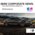 BMW CORPORATE NEWS.