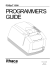 POSjet 1500 Programmer`s Guide