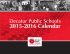 2015-2016 Calendar - Decatur Public Schools