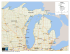 Michigan Maptitude Map