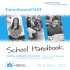 School Handbook - Community Hebrew Academy of Toronto