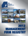 2012 MANAGEMENT FIRM REGISTRY