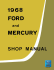 DEMO - 1968 Ford and Mercury Shop Manual
