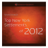 Top New York Settlements of 2012
