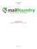 MailFoundry User Manual