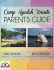 Parent`s Guide - CAMP AGUDAH TORONTO