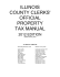 illinois county clerks` official property tax manual