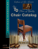 Chair Catalog - Ratigan Schottler