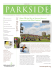 Spring 2015 Parkside - Hermann Park Conservancy