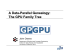 A Data-Parallel Genealogy: The GPU Family Tree