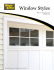 Garage Door Window Styles Brochure