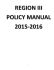 Region III Policy Manual - Granite School District