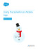 Using the Salesforce1 Mobile App