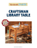 craftsman library table