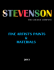 STEVENSON Catalogue