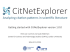 Publications - CitNetExplorer
