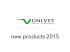 Univet new products 2015