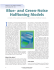 Blue- and green-noise halftoning models