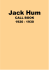 Jack Hum, G5UM`s, Callbook.