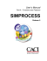 SIMPROCESS User`s Manual