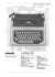 Olivetti Typewriters Lettera 52