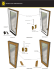 Designer Series® Hinged Patio Door