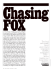 Chasing Fox - Gabriel Sherman