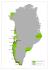 Nanortalik Qaqortoq Narsaq Paamiut Nuuk