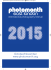the Photomonth 2015 programme