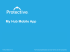 My Hub Mobile App