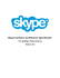 Skype Hardware Certification Specification