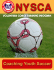 N.Y.S.C.A. Soccer Practice Drills