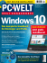 PC-WELT Sonderheft Windows 10 Mai Juni Juli No 08 2015