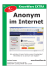 Anonym im Internet