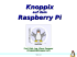 Knoppix auf dem Rapsberry Pi