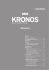 Korg Kronos Platinum Quick Start DE