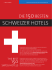 Schweizer hotelS - Very Special Hotels Hubertus von Hohenlohe