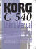 KORG C-540 User`s Manual (EFGI1)