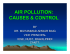 AIR POLLUTION: CAUSES &amp; CONTROL BY DR. MUHAMMAD ANWAR BAIG