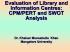 Evaluation of Library and Information Centres: CPM/PERT and SWOT Analysis