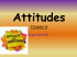 Attitudes Chapter 8 Pages 265-293
