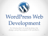 WordPress Web Development An introduction to small business site