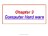 Chapter 3 Computer Hard ware 1 Mathematics Department