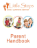 Parent Handbook - Little Steps Early Learning Center