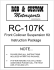 RC-107K Instructions - Rod & Custom Motorsports